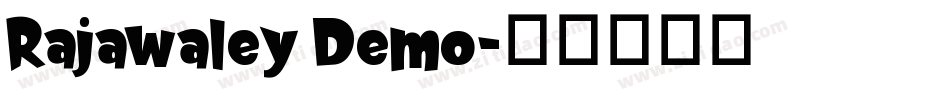 Rajawaley Demo字体转换